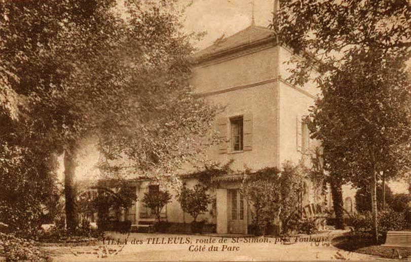 Villa des Tilleuls côté parc